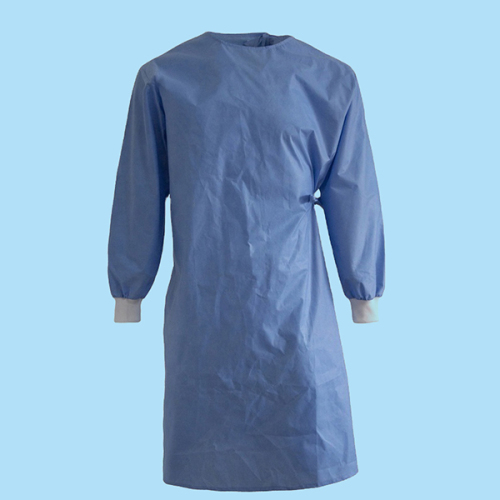 Camici chirurgici eliminabili di colore blu del prodotto caldo