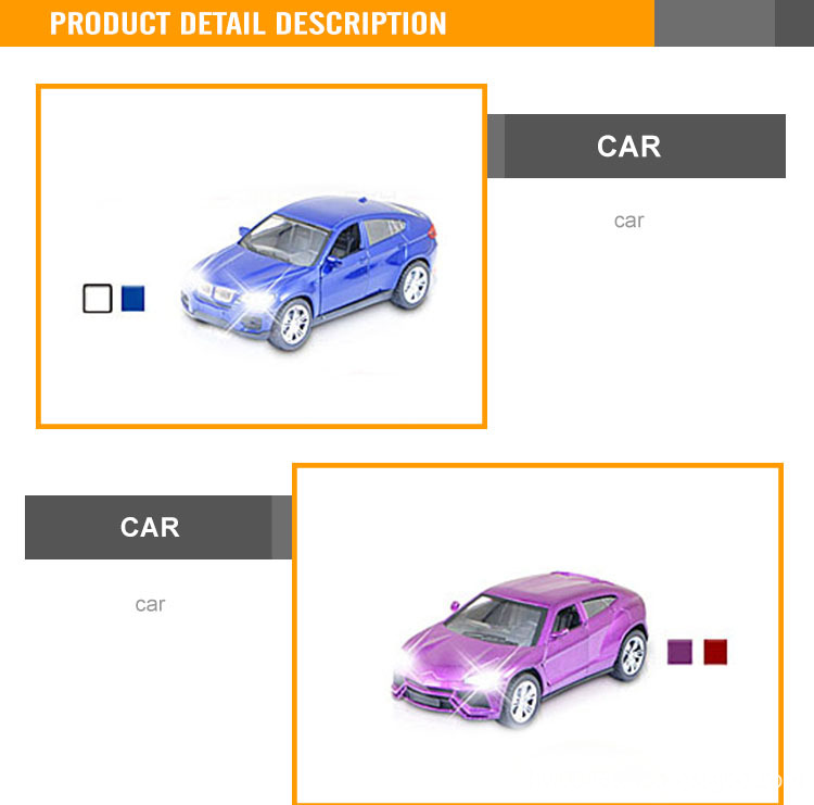 Scale model car