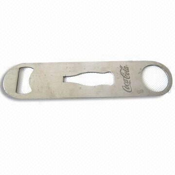 Carved Bottle Opener, Made of Stainless Steel, Small Orders are Welcome