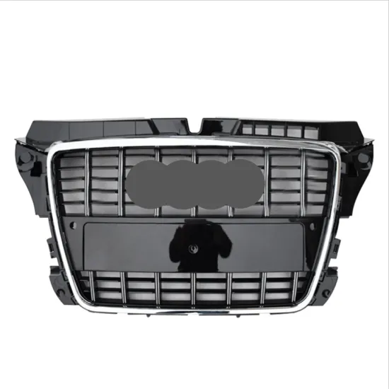 S3 Style Front Bumper Grille for Audi A3/S3 8P Hood Grille 2009-2013