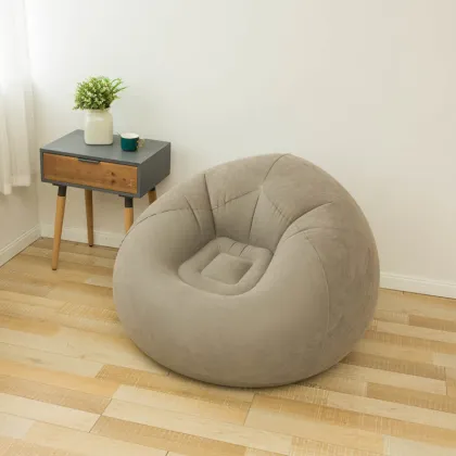 Folding Bean Bag Chair Inflatable Lazy Sofa Air Couch