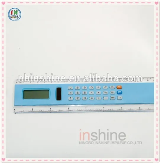 High Quality Calculator Ruler , 20cm Solar Calculater Ruler