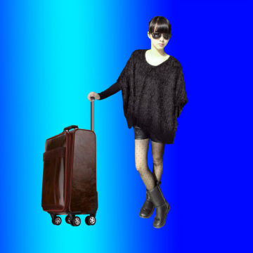 OEM traveler's canvas leather bag suitcase maleta luggage for American brand, China Brand Customize Factory