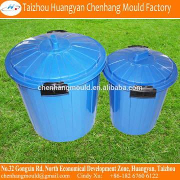 Machinery plastic bucket with lid mould