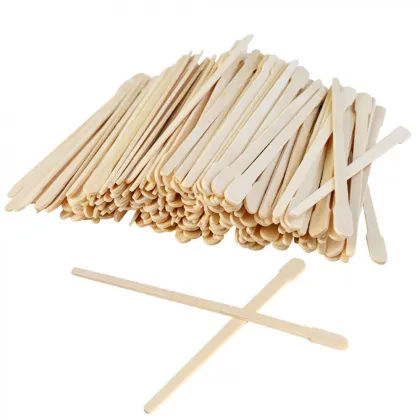 Body Face Hair Removal Wooden Wax Applicator Stick