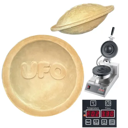 Commercial Electric Gelato Panini Sandwich Maker UFO Burger Machine