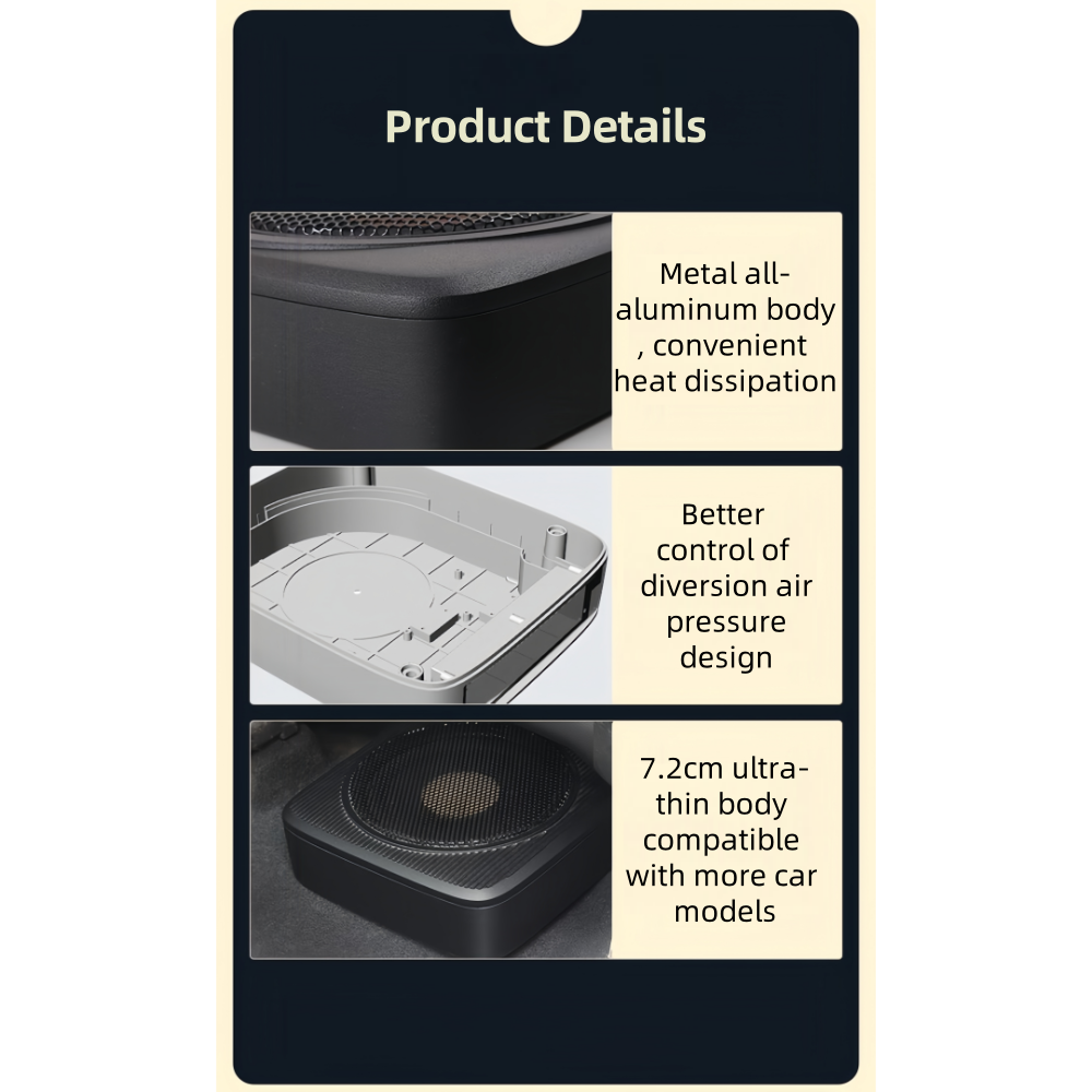 Car DSP Seat Subwoofer