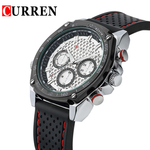 Classic Casual Sport Silicon Band Mens Watches