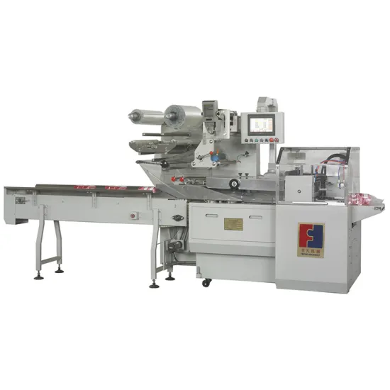 Horizontal Automatic Flow Wrapping Machine for Food/Cosmetic/Medicine Soap Packing