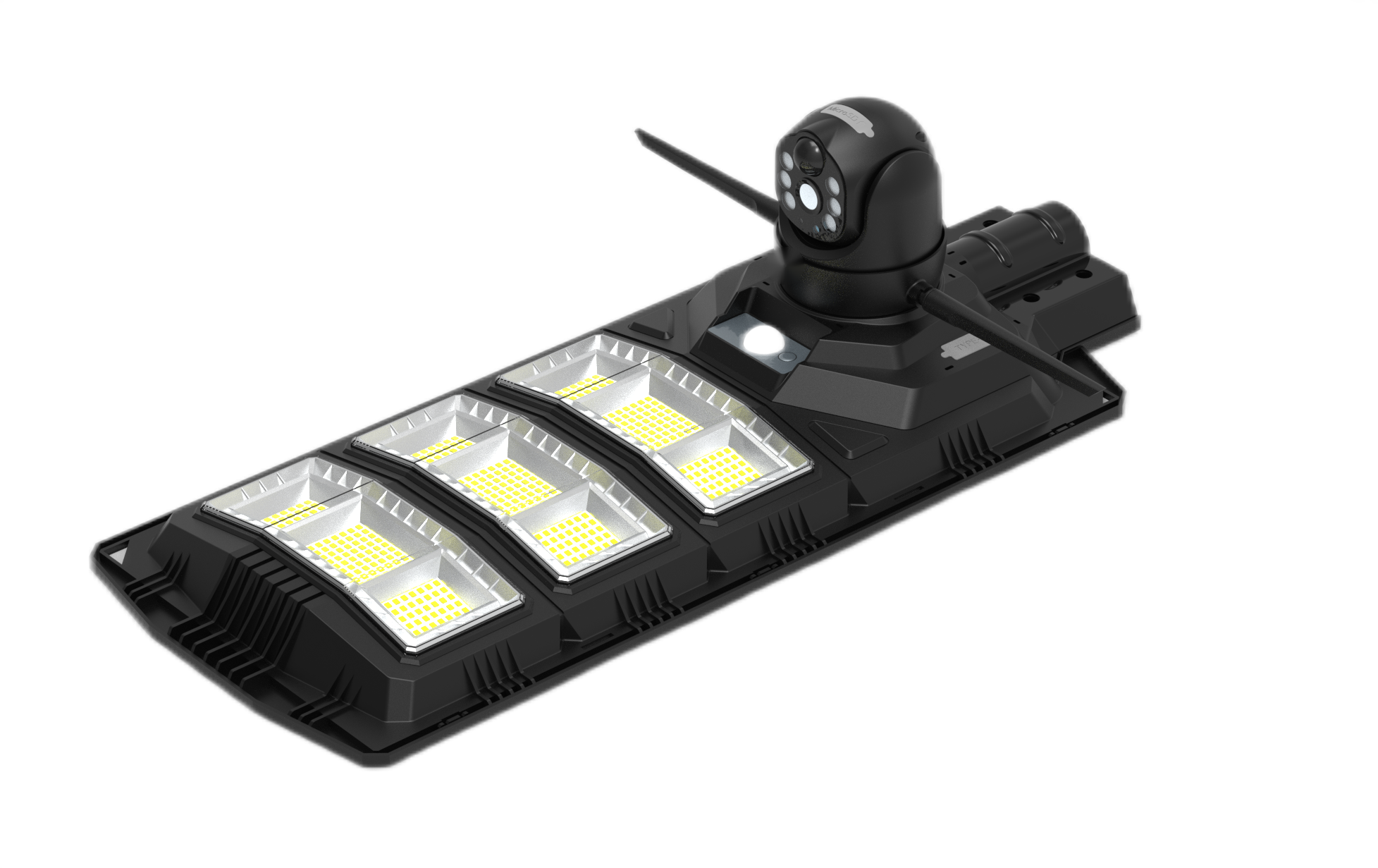 Solar Powered Monitoring Street Lights
