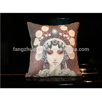 chinese style digital printed  sofa cushion