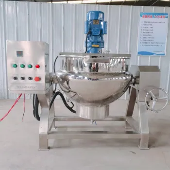 Factory Supply Industrial Electrical Automatic Cooking Mixer Machine Planetary Jacketed Kettle Sauce Jam Making Machine