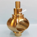 Decorative Brass Parts Are Processed by CNC Turning