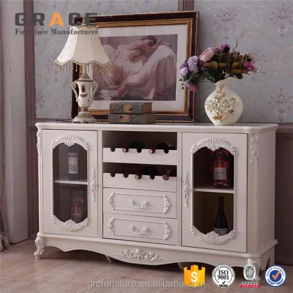 Antique Style Wooden Cupboard Design for Bedroom and Living Room