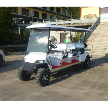 48V5kw elektrisk terräng typ golfvagn