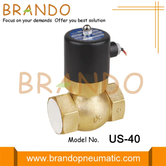 Uni-D Type US-40 G1-1/2'' 2 Way Brass Steam Solenoid Valve