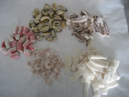 Healthy Food Frozen Mixed Seafood 1 Lb Bag