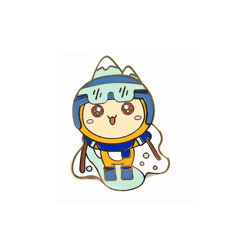 cute cartoon badge