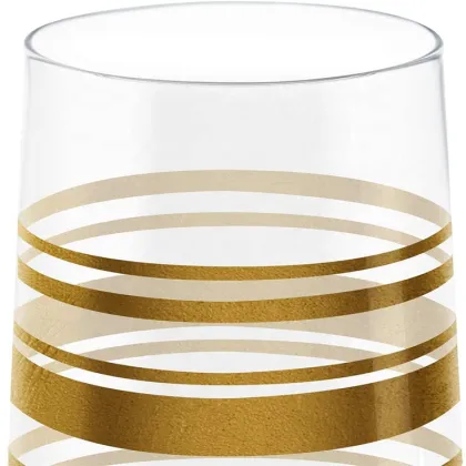 custom logo champagne flutes stemless champagne glasses set