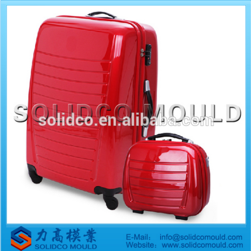 Plastic customized high quality injection luggage case mould