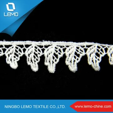 100 Cotton Lace Fabric, Champagne Organic Cotton Lace Fabric