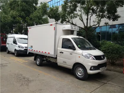 Foton 1ton Mini Refrigerator Box Trucks