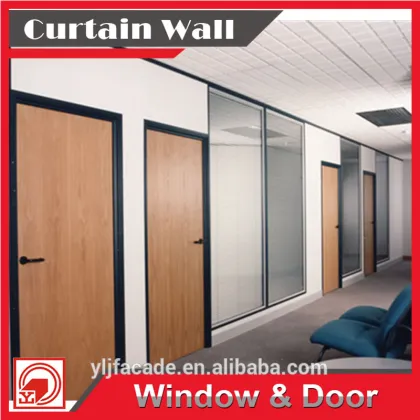 Aluminium Partition For Office Premium Glass Partition