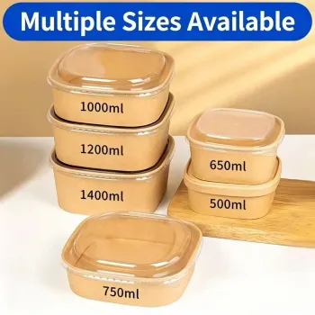 Eco-Friendly Kraft Paper Bowl