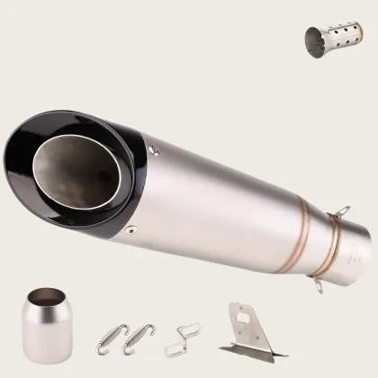 Custom Motorcycle Exhaust Pipe Modifications for Ninja 400, 650, R3, and CFMoto 250SR: Enhancing Performance with Slanted Tail Section Designs
