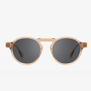 Wholesale Oval Round Brown Acetate Sunglasses | UV400 AS102