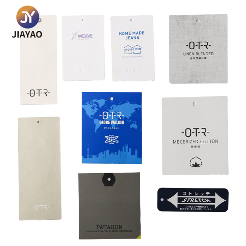 Étiquettes en papier écologiques pour usage au détail