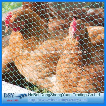 low carbon steel hexagonal chicken wire mesh