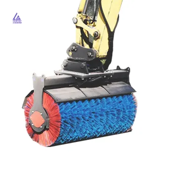 Excavator Broom for Asphalt: Clean Your Pavements Efficiently