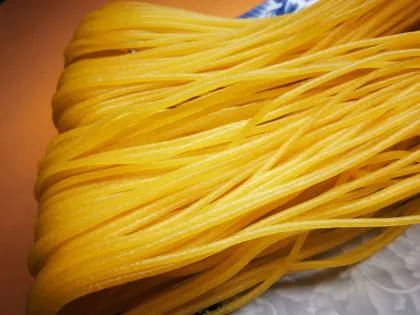 Preferred corn smooth noodle