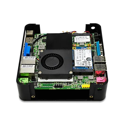 Newest 2 LAN mini pc 1037U barebone desktop pc