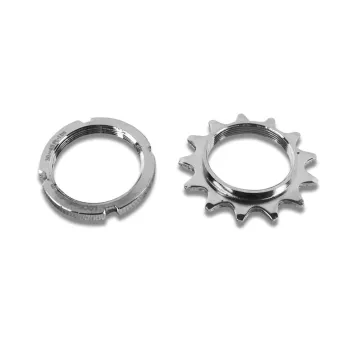 Affordable 700C 15T Silver Fixed Gear Bicycle Cassette for Single Speed Fixie Bikes