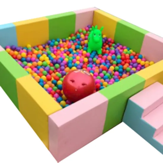 Indoor Soft Play Ball Pit and Fence for Kids' Family Fun