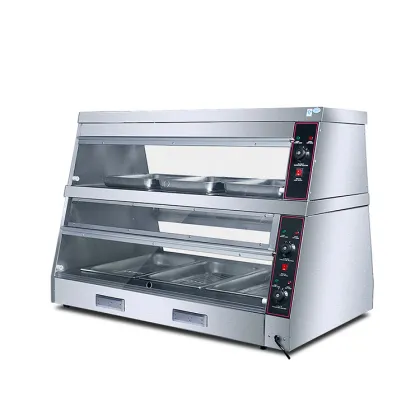 Hot Sales Commercial Fast Food Equipment: Food Warmer Display Cabinet for Catering Industry