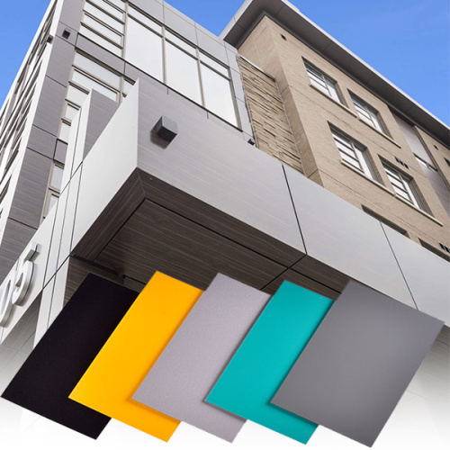 Color personalizável Feve ACP para decoração de parede externa
