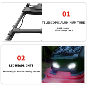 Outils de jardin tondeuse à gazon électrique tondeuse à gazon sans fil au lithium