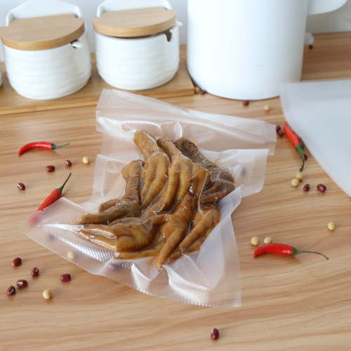 Sous Vide Vacuum Sealing Plastic Bag with Textured Surface
