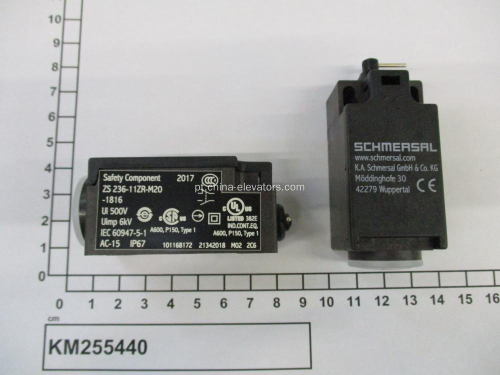 KM255440 Switch de limite para a polia de tensão do governador Kone elevador