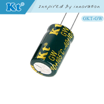 GKT-GW Series 105°C Radial Aluminum Electrolytic Capacitors