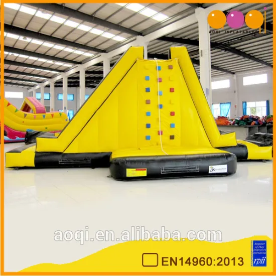 amusement inflatable rock climbing