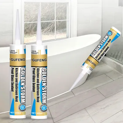Kitchen and bathroom anti-mold glass glue