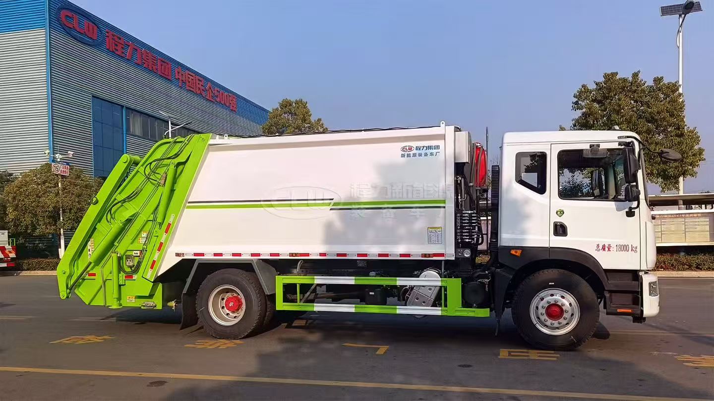 High Capacity Rear Load Garbage Compactor for Transport