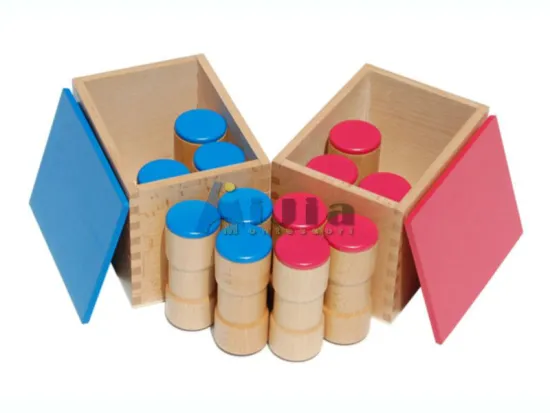montessori educational toy-Sound Boxes