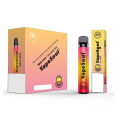 Vapesoul 2% sal de sal vapes desechables 2000 bocanadas