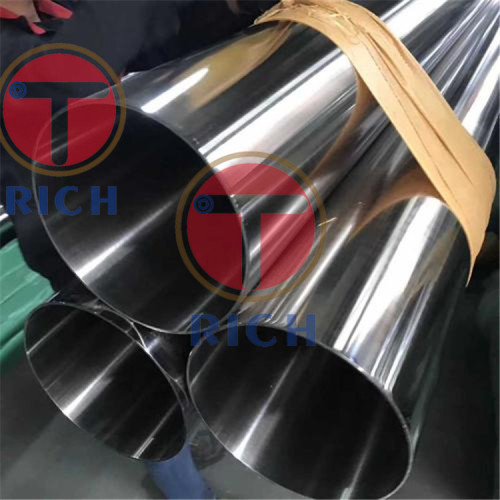 304 8K Mirror Finish welded stainless steel tube