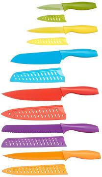 Non stick Colored kitchen Knife Set
